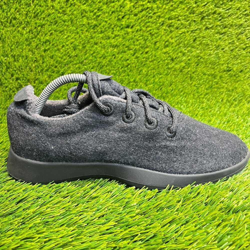 Allbirds Wool Runners Mens Size 9 Black Athletic Outdoor Walking Shoes Sneakers